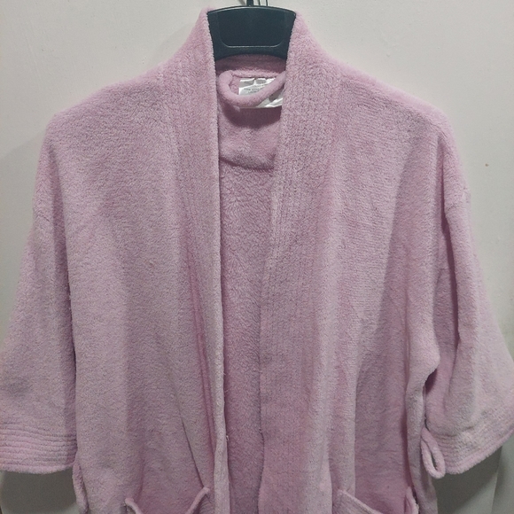 Y2k Escence of Beauty Pastel Pink Bath Robe - Picture 5 of 6